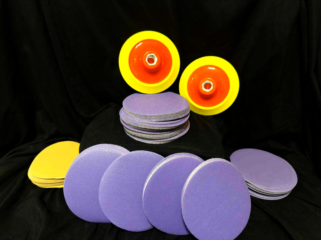 Weekend Warrior Cast Iron Restoration Kit - Multiple Pans Sanding Only