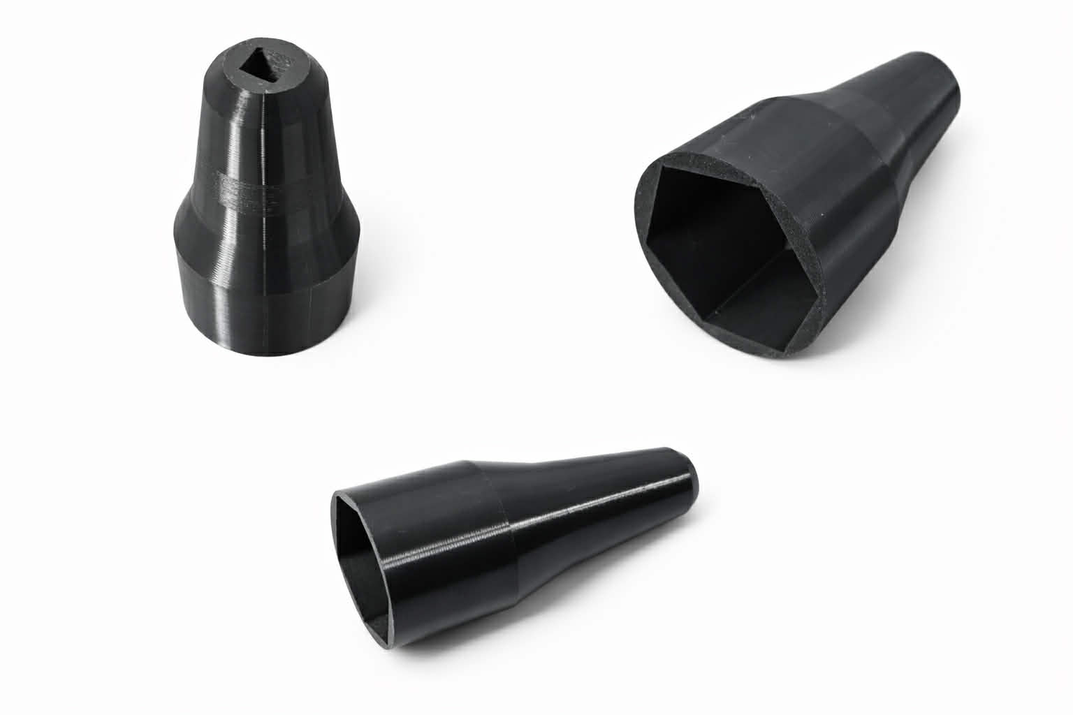 Semi Truck Lug Nut COVER Removal Tool With 3/8 Fitting - Fits Spiked Covers