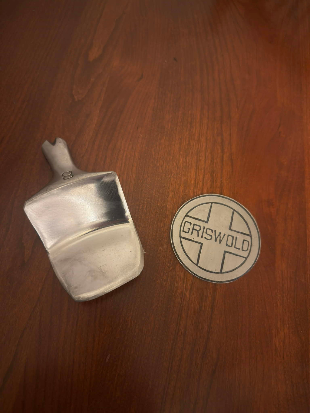Mini Spatula & Griswold Logo Cut Out