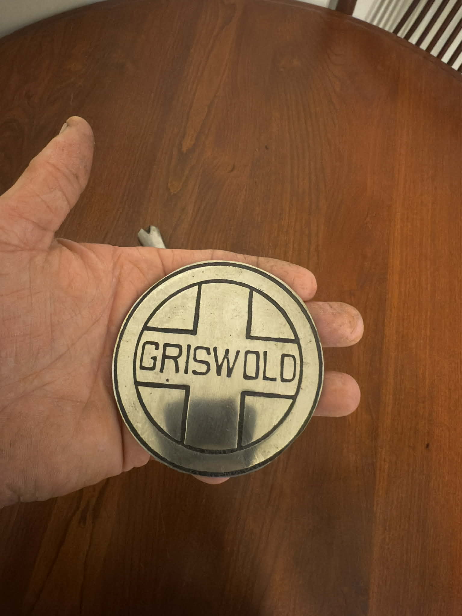 Mini Spatula & Griswold Logo Cut Out
