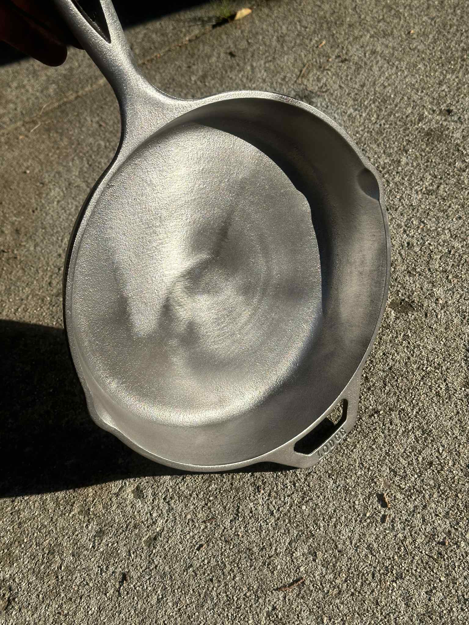 No Polymerized Coating - Lodge 10.25" Pan